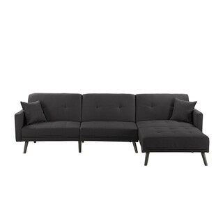 blue sleeper sectional sky blue linenwood midcentury 2pillow futon sectional sofa buy blue sleeper sofas online at overstockcom our best blue sleeper sectional sky blue linenwood midcentury 2pillow futon sectional sofa buy blue sleeper sofas online at overstockcom our best